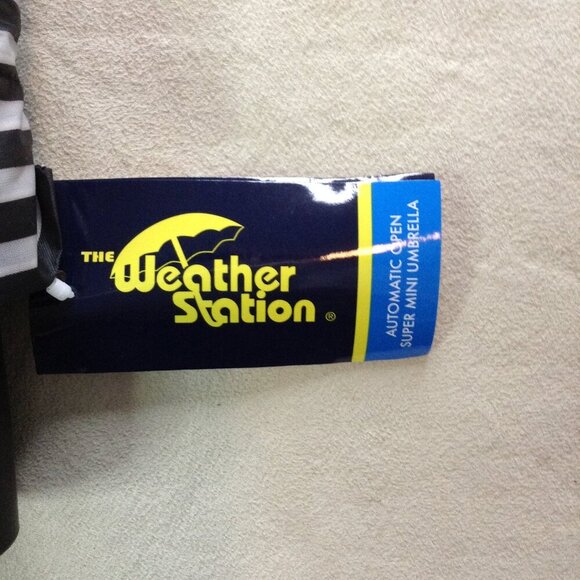 NWT Weather Station Extendable Umbrella, Portable, Fits in most Purses, Useful - Picture 3 of 4